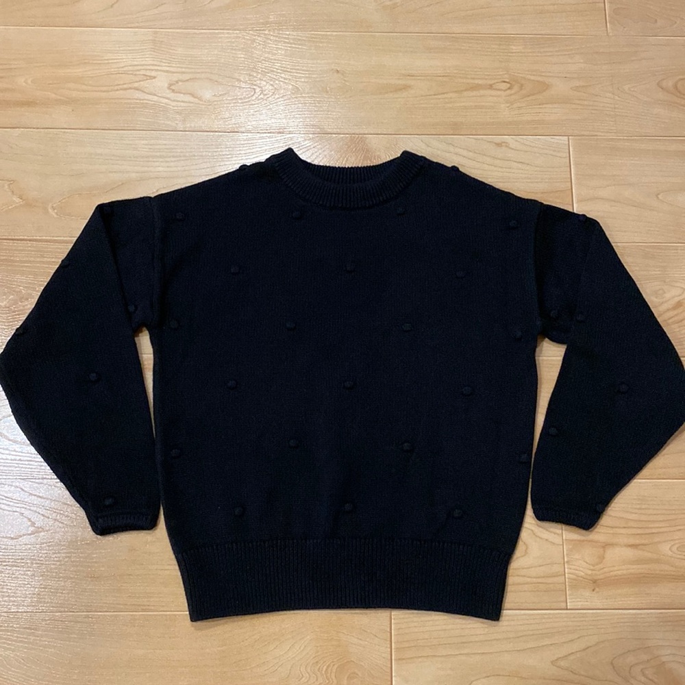 True Black Bobble Crew by Gap